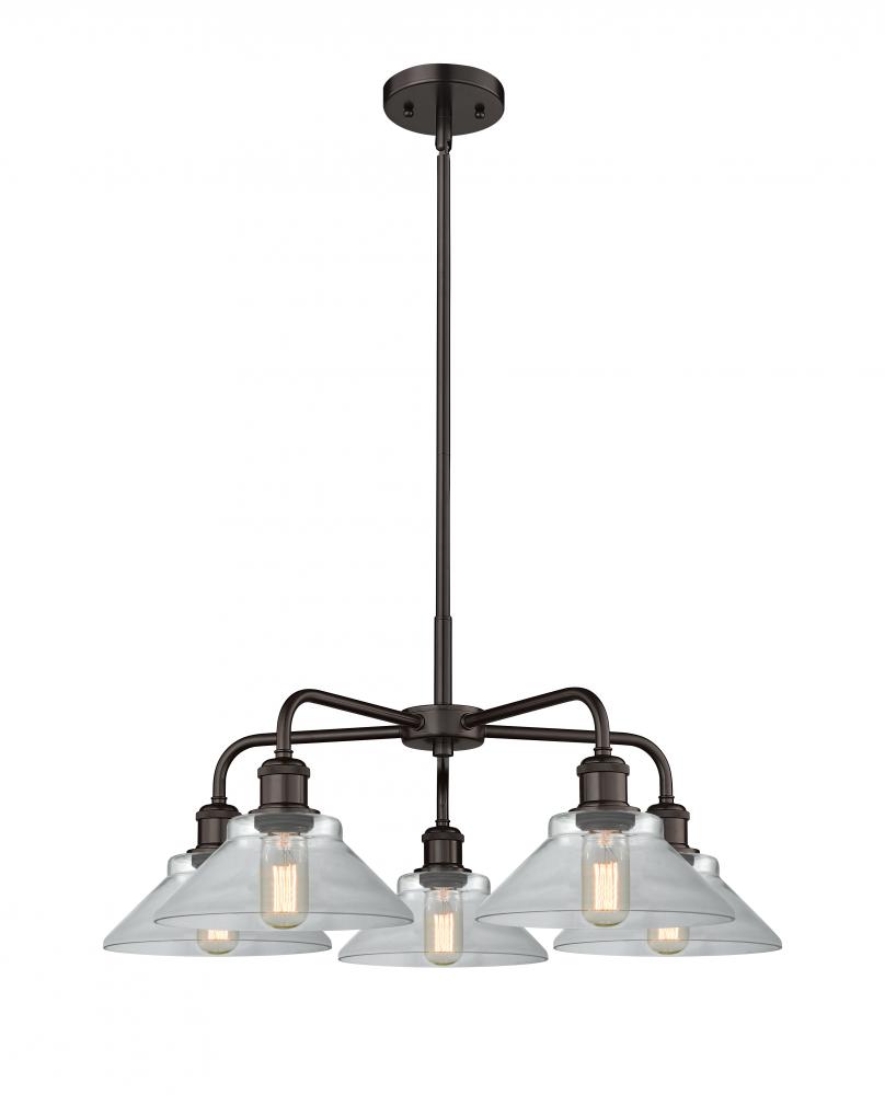 Orwell - 5 Light - 26 inch - Oil Rubbed Bronze - Chandelier