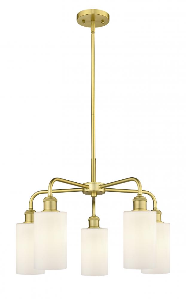 Clymer - 5 Light - 22 inch - Satin Gold - Chandelier