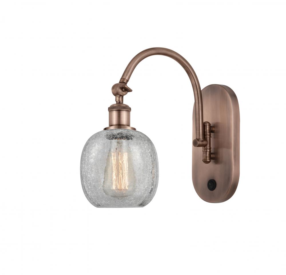 Belfast - 1 Light - 6 inch - Antique Copper - Adjustable Swing Arm