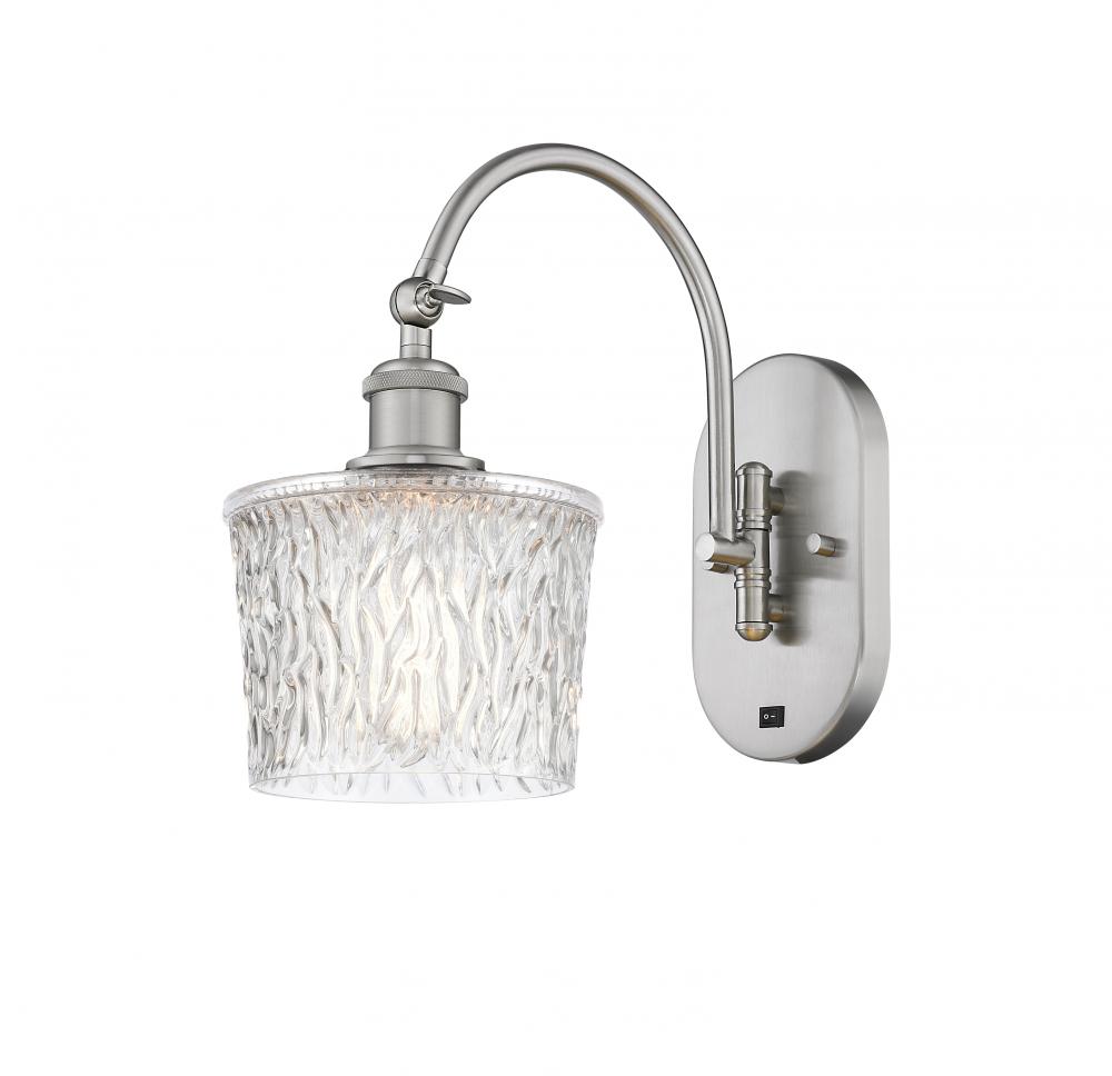 Niagara - 1 Light - 7 inch - Brushed Satin Nickel - Adjustable Swing Arm