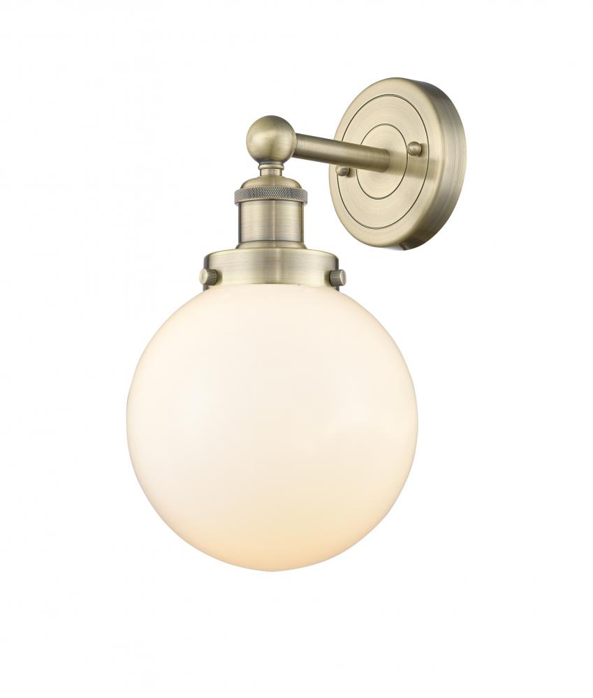 Beacon - 1 Light - 8 inch - Antique Brass - Sconce