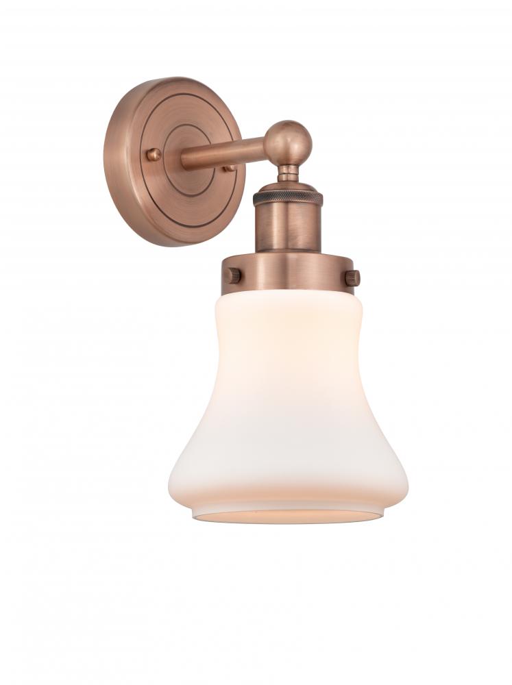 Bellmont - 1 Light - 6 inch - Antique Copper - Sconce