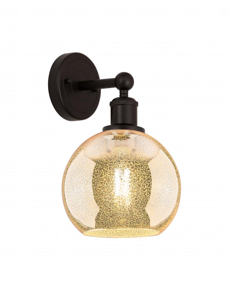 Athens - 1 Light - 8 inch - Oil Rubbed Bronze - Sconce