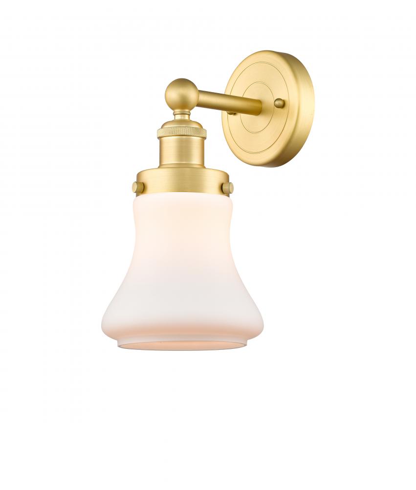 Bellmont - 1 Light - 6 inch - Satin Gold - Sconce