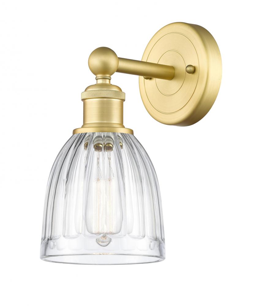 Brookfield - 1 Light - 6 inch - Satin Gold - Sconce