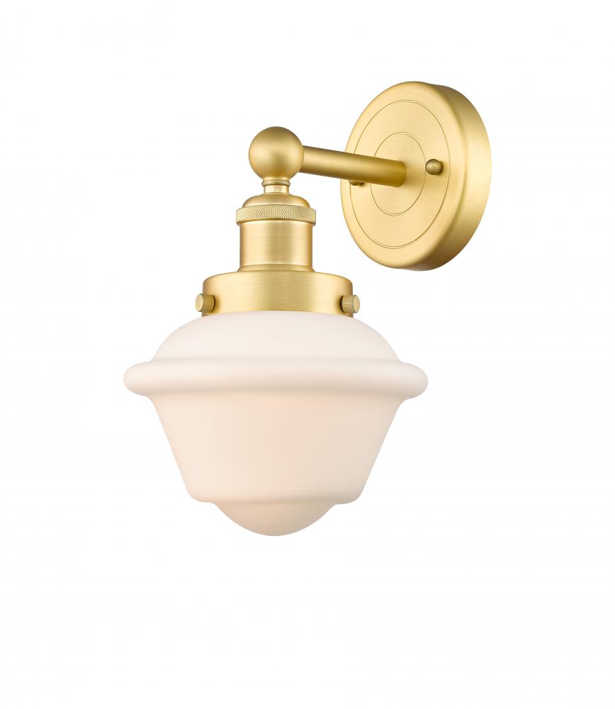 Oxford - 1 Light - 7 inch - Satin Gold - Sconce