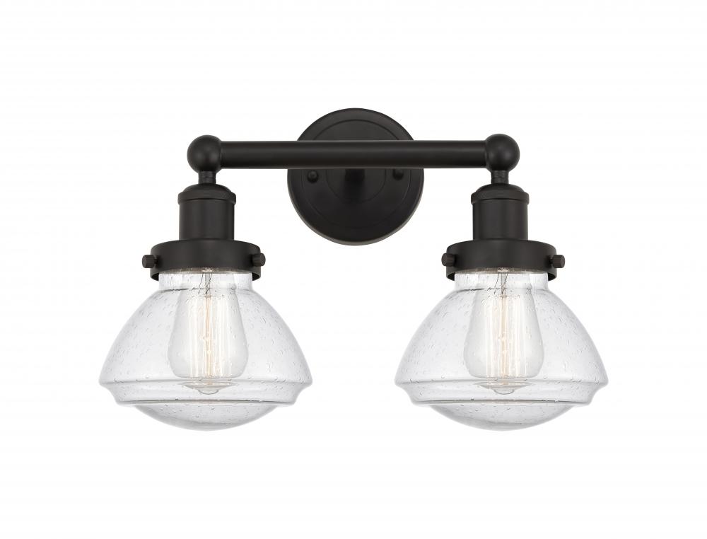 Olean - 2 Light - 16 inch - Oil Rubbed Bronze - Bath Vanity Light