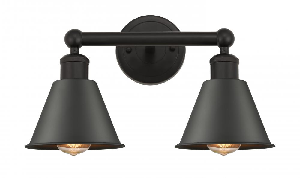 Smithfield - 2 Light - 16 inch - Oil Rubbed Bronze - Bath Vanity Light