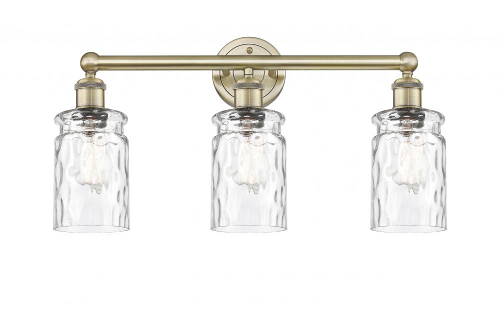 Candor - 3 Light - 23 inch - Antique Brass - Bath Vanity Light