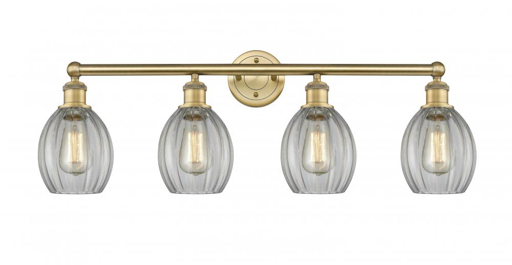 Eaton - 4 Light - 33 inch - Brushed Brass - Bath Vanity Light