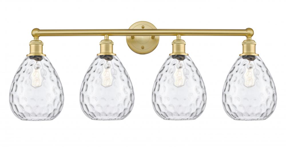 Waverly - 4 Light - 35 inch - Satin Gold - Bath Vanity Light