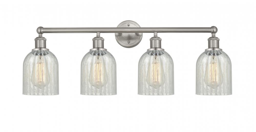 Caledonia - 4 Light - 32 inch - Brushed Satin Nickel - Bath Vanity Light