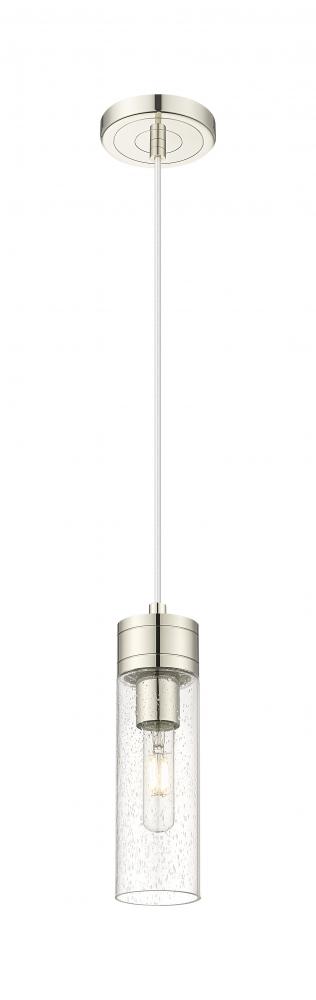 Boreas - 1 Light - 3 inch - Polished Nickel - Cord Hung - Mini Pendant