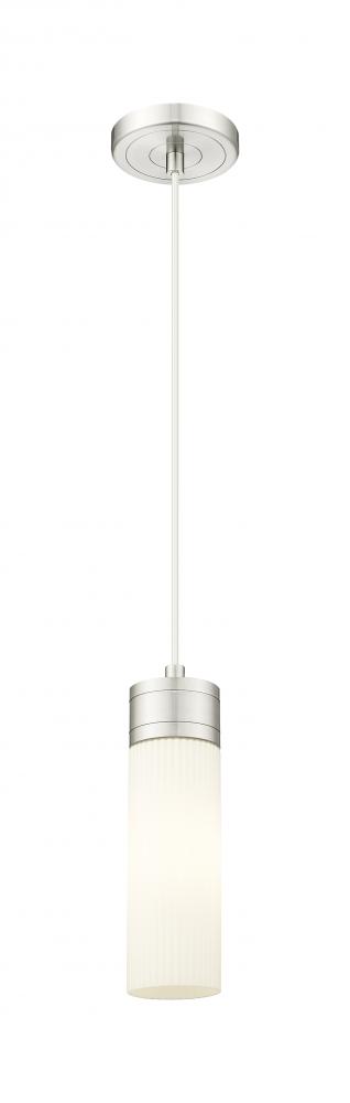 Boreas - 1 Light - 3 inch - Satin Nickel - Cord Hung - Mini Pendant