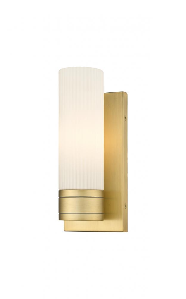 Boreas - 1 Light - 5 inch - Brushed Brass - Sconce