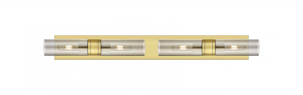 Boreas - 4 Light - 39 inch - Satin Gold - Bath Vanity Light