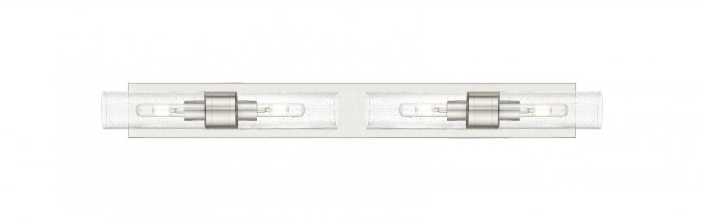 Boreas - 4 Light - 39 inch - Satin Nickel - Bath Vanity Light