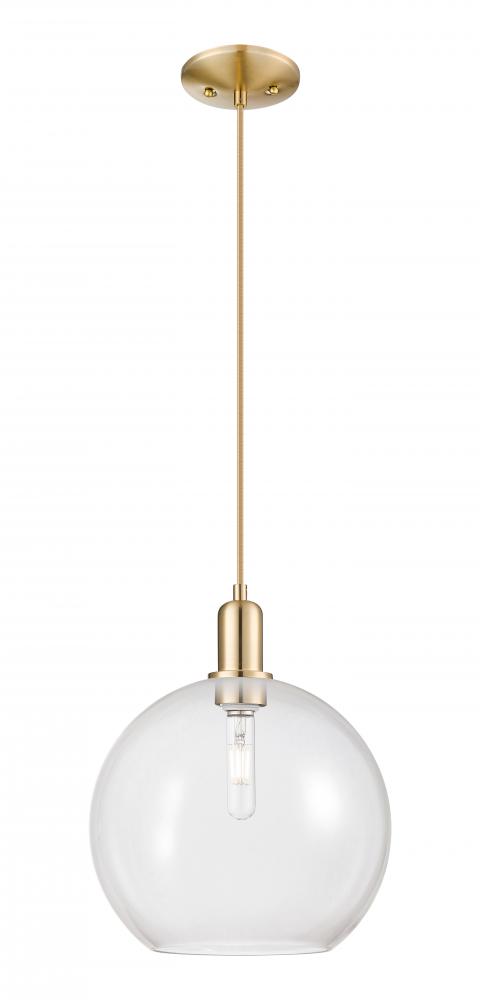 Athens - 1 Light - 12 inch - Champagne Bronze - Cord hung - Mini Pendant
