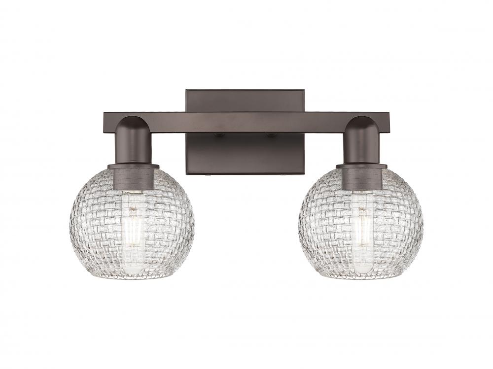 Athens - 2 Light - 17 inch - Oil Rubbed Bronze - Bath Vanity Light