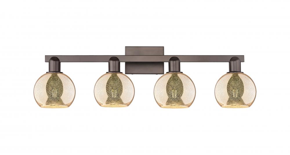 Athens - 4 Light - 33 inch - Oil Rubbed Bronze - Bath Vanity Light