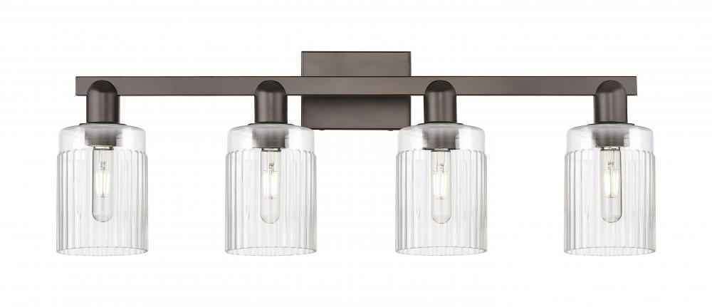 Hadley - 4 Light - 32 inch - Oil Rubbed Bronze - Bath Vanity Light