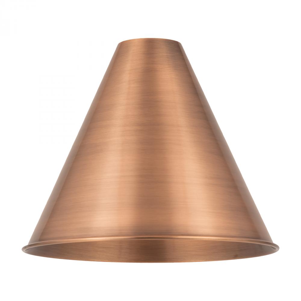 Berkshire Light 16 inch Antique Copper Metal Shade