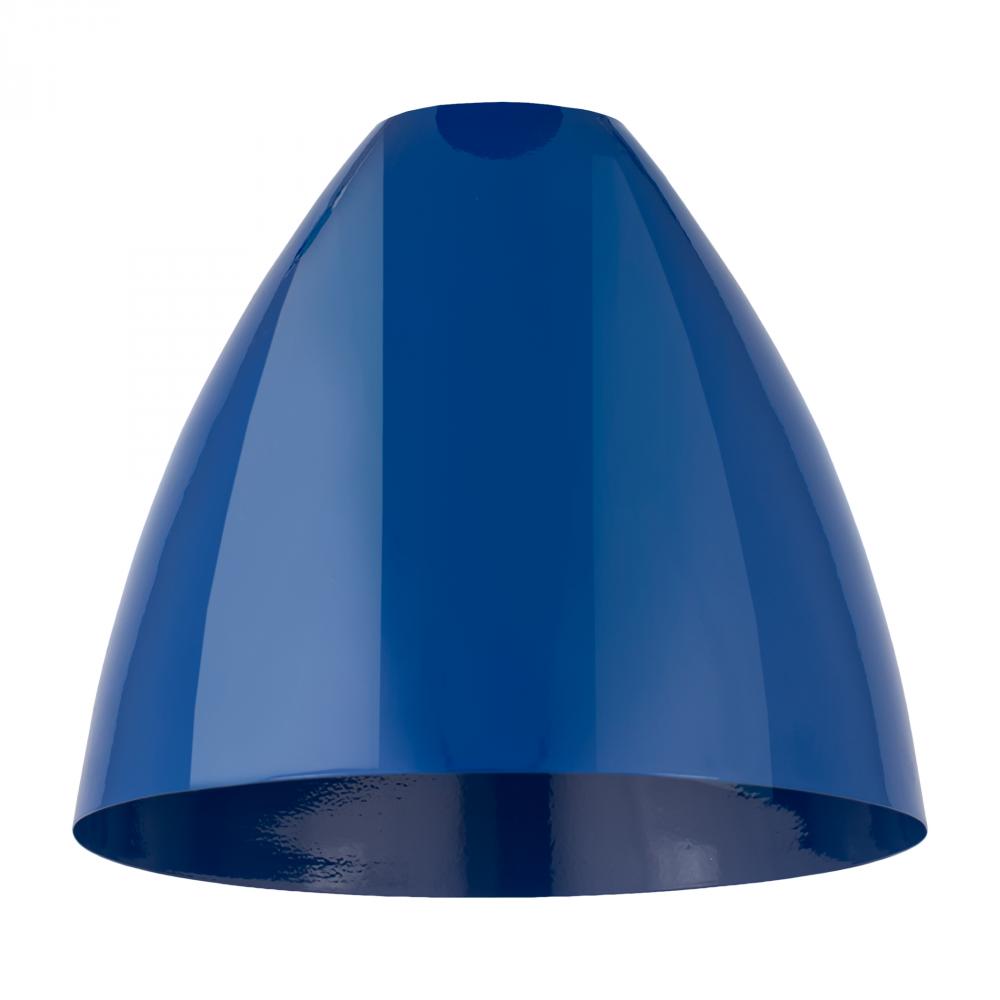 Plymouth Light 7.5 inch Blue Metal Shade