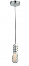 Innovations Lighting 100PC-10BW-5PC - Gatsby - 1 Light - 2 inch - Polished Chrome - Cord hung - Mini Pendant