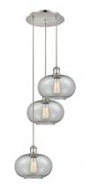 Innovations Lighting 113B-3P-PN-G247 - Gorham - 3 Light - 16 inch - Polished Nickel - Cord Hung - Multi Pendant