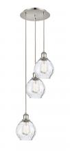 Innovations Lighting 113B-3P-PN-G362 - Waverly - 3 Light - 13 inch - Polished Nickel - Cord Hung - Multi Pendant