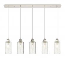 Innovations Lighting 125B-5P-PN-G434-7SDY - Crown Point - 5 Light - 37 inch - Polished Nickel - Linear Pendant