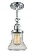 Innovations Lighting 201F-PC-G194 - Bellmont - 1 Light - 6 inch - Polished Chrome - Semi-Flush Mount