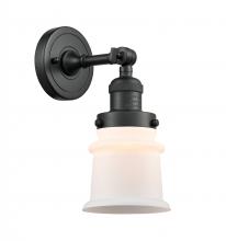 Innovations Lighting 203-BK-G181S - Canton - 1 Light - 5 inch - Matte Black - Sconce