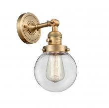 Innovations Lighting 203SW-BB-G202-6-LED - Beacon - 1 Light - 6 inch - Brushed Brass - Sconce