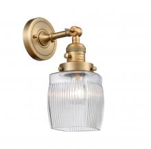 Innovations Lighting 203SW-BB-G302 - Colton - 1 Light - 6 inch - Brushed Brass - Sconce