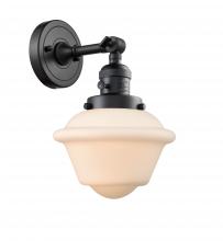 Innovations Lighting 203SW-BK-G531 - Oxford - 1 Light - 8 inch - Matte Black - Sconce