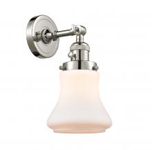 Innovations Lighting 203SW-PN-G191-LED - Bellmont - 1 Light - 7 inch - Polished Nickel - Sconce