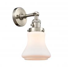 Innovations Lighting 203SW-SN-G191-LED - Bellmont - 1 Light - 7 inch - Brushed Satin Nickel - Sconce