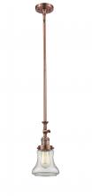Innovations Lighting 206-AC-G192 - Bellmont - 1 Light - 6 inch - Antique Copper - Stem Hung - Mini Pendant