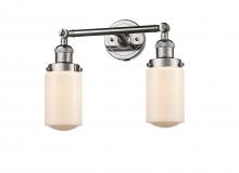 Innovations Lighting 208-PN-G311 - Dover - 2 Light - 14 inch - Polished Nickel - Bath Vanity Light