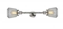 Innovations Lighting 208L-PN-G142-LED - Chatham - 2 Light - 7 inch - Polished Nickel - Bath Vanity Light