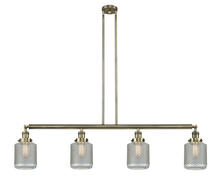 Innovations Lighting 214-AB-G262-LED - Stanton - 4 Light - 51 inch - Antique Brass - Stem Hung - Island Light