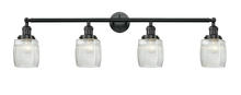 Innovations Lighting 215-BK-G302 - Colton - 4 Light - 42 inch - Matte Black - Bath Vanity Light