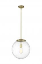 Innovations Lighting 221-1S-AB-G204-14 - Beacon - 1 Light - 16 inch - Antique Brass - Cord hung - Pendant