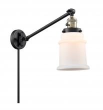 Innovations Lighting 237-BAB-G181-LED - Canton - 1 Light - 8 inch - Black Antique Brass - Swing Arm