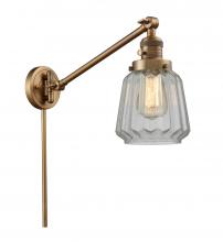 Innovations Lighting 237-BB-G142-LED - Chatham - 1 Light - 8 inch - Brushed Brass - Swing Arm