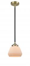 Innovations Lighting 284-1S-BAB-G171 - Fulton - 1 Light - 7 inch - Black Antique Brass - Cord hung - Mini Pendant