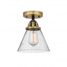 Innovations Lighting 288-1C-BAB-G44 - Cone - 1 Light - 8 inch - Black Antique Brass - Semi-Flush Mount