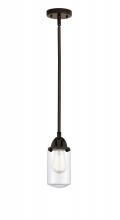 Innovations Lighting 288-1S-OB-G312 - Dover - 1 Light - 5 inch - Oil Rubbed Bronze - Cord hung - Mini Pendant