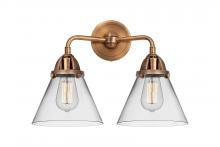 Innovations Lighting 288-2W-AC-G42 - Cone - 2 Light - 16 inch - Antique Copper - Bath Vanity Light